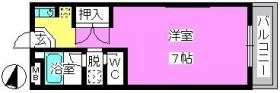 エクセル大橋 間取り