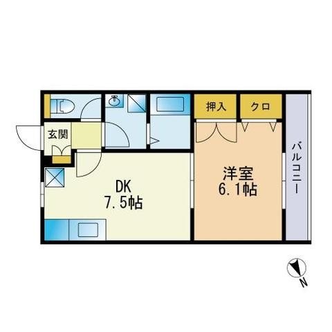 福岡県福岡市南区西長住２丁目 間取り