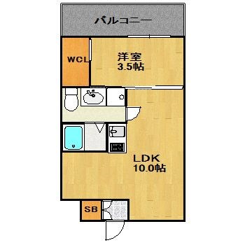 アイ・セレブ箱崎駅前 間取り
