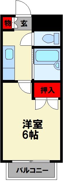 福岡県飯塚市川津410-3 間取り