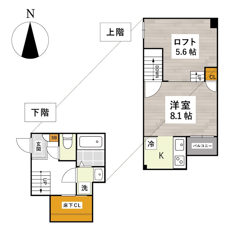 ADC新飯塚 間取り