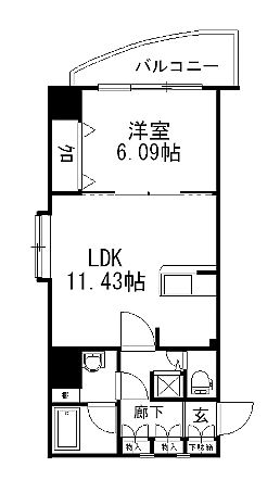 リベラいわき 間取り