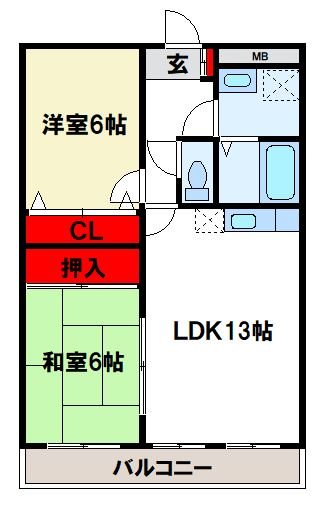 ウエストパークコート 間取り