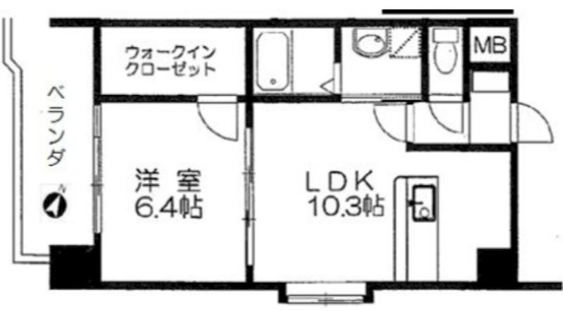 ベルパークⅡ 間取り