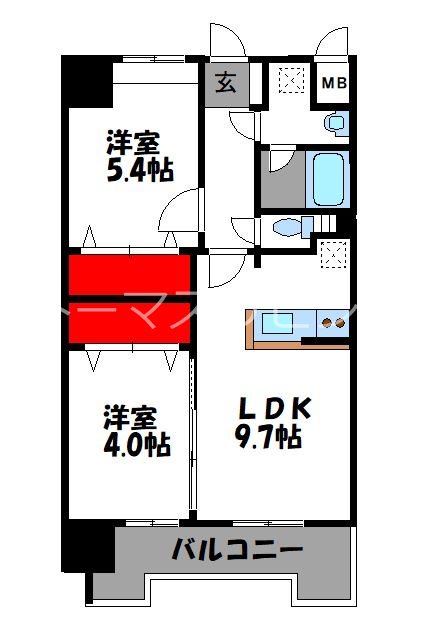 CINQ IWASE BLD 間取り
