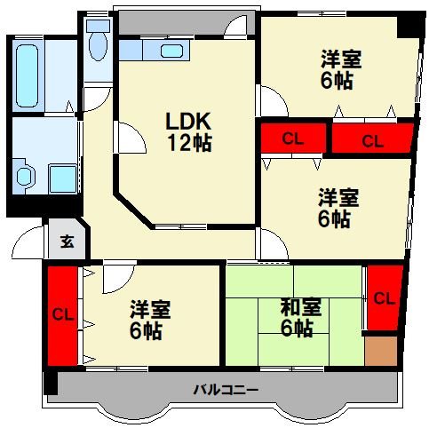 アーベイン川津 間取り