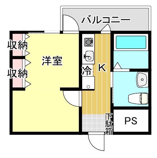 VIP薬院 間取り
