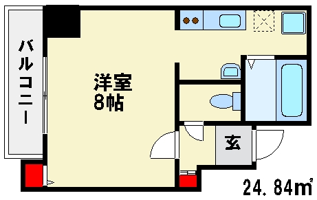 ロイヤル神屋 間取り