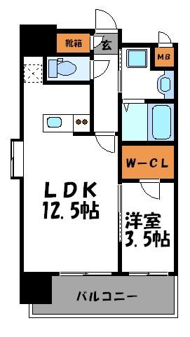 グランエターナ福岡警固 間取り
