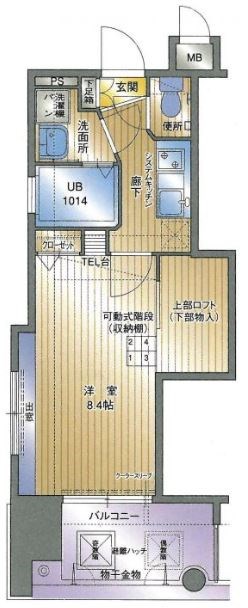 アクタス薬院大通り 間取り