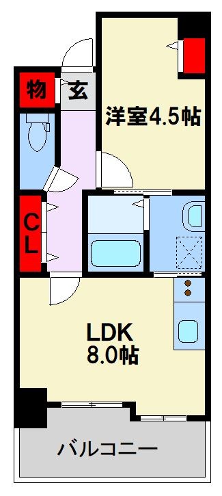 エンクレストけやき通り 間取り