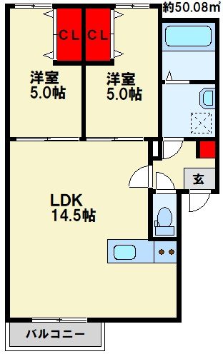 Mレザン 間取り