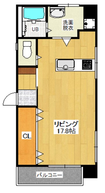 駅南第2ケイコービル 間取り