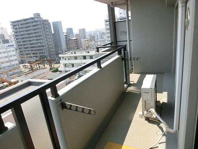 クリエイティブハイツ春日原 ベランダ
