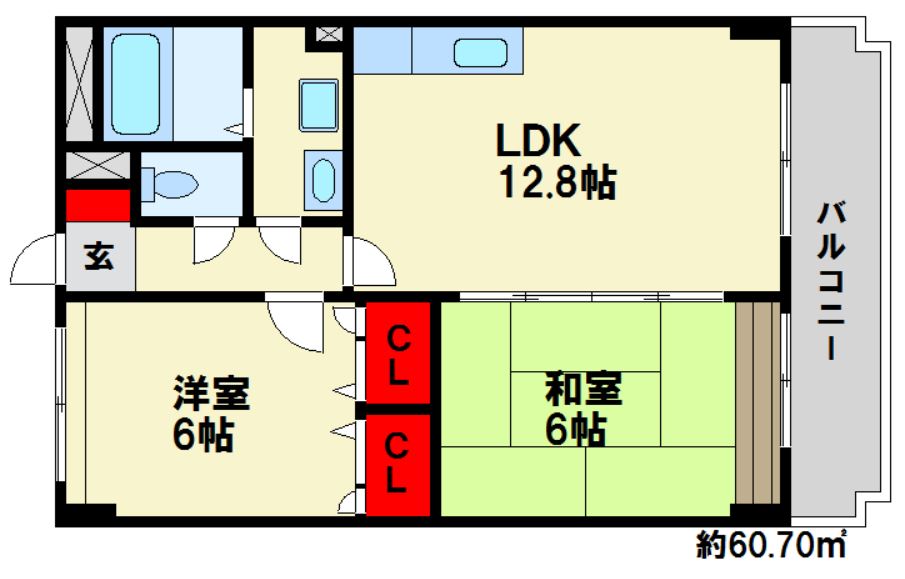 グレースコート11 間取り