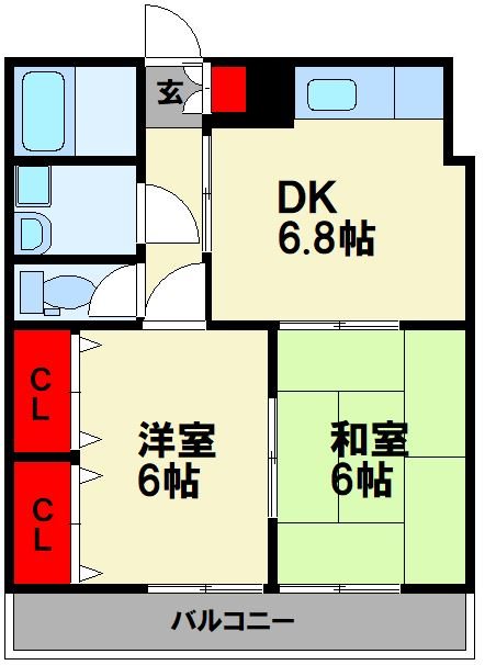 フィネスⅢ 間取り