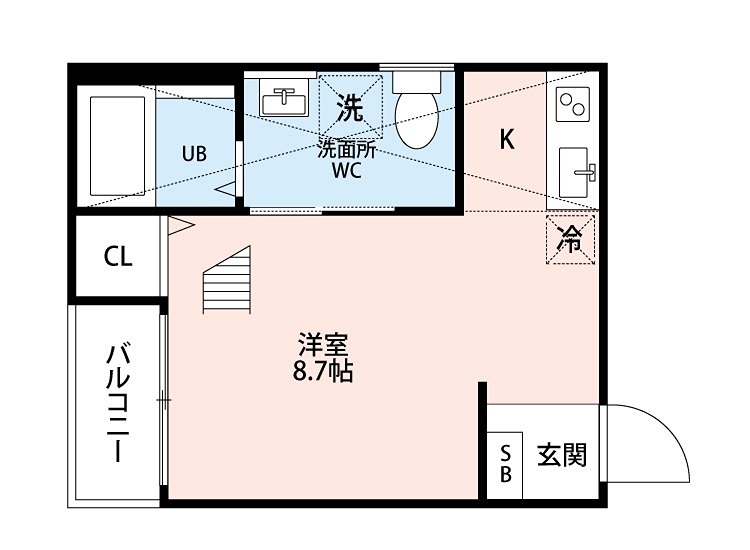 福岡県福岡市東区社領１丁目 間取り