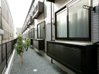 レオパレス柚の木 ベランダ