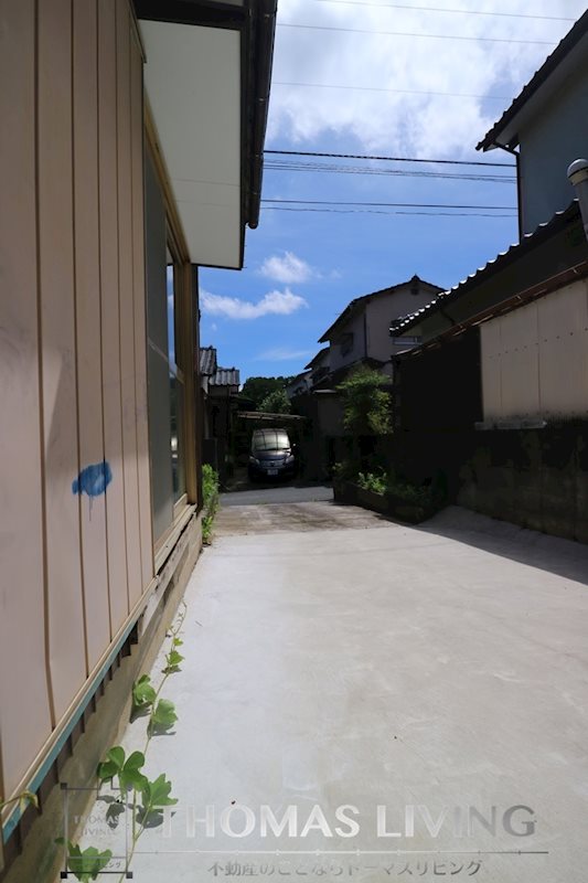 桂川町土居 貸家 ベランダ