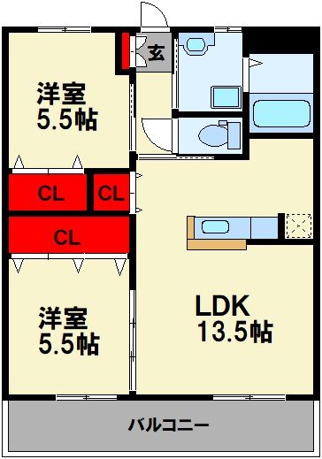 サクラミレ川津 間取り