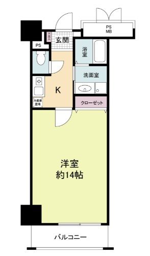 フォレステージュ天神 間取り
