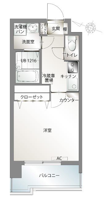 エンクレスト赤坂 間取り