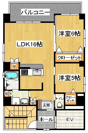 大濠パークサイドレジデンス 間取り