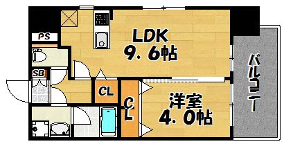 ウインステージ博多駅南 間取り