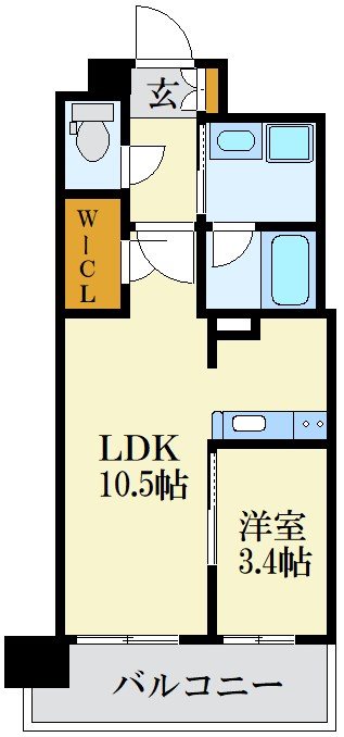 RJRプレシア百年橋 間取り