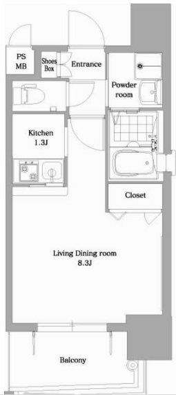 エンクレストwith天神東  間取り