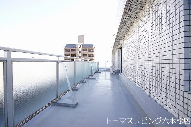 エルスタンザ別府 ベランダ