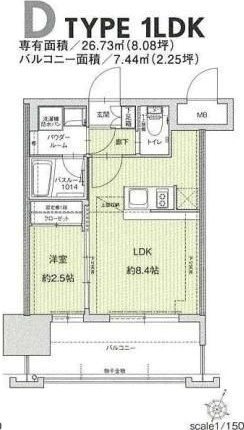 ドゥーエ赤坂 間取り