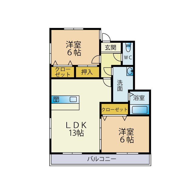 シザンサス21 間取り