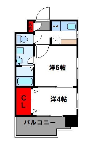 エステートモア・平尾倶楽部 間取り