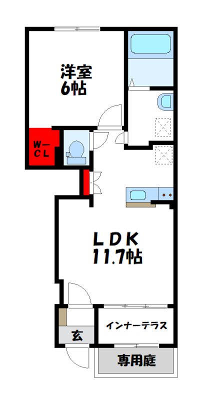 福岡県宗像市三郎丸２丁目 間取り