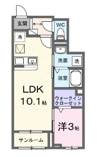 福岡県久留米市宮ノ陣６丁目 間取り