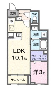 福岡県久留米市宮ノ陣６丁目 間取り
