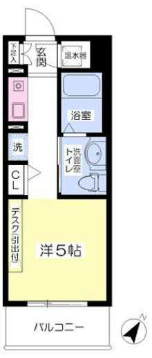 フェルト627  間取り