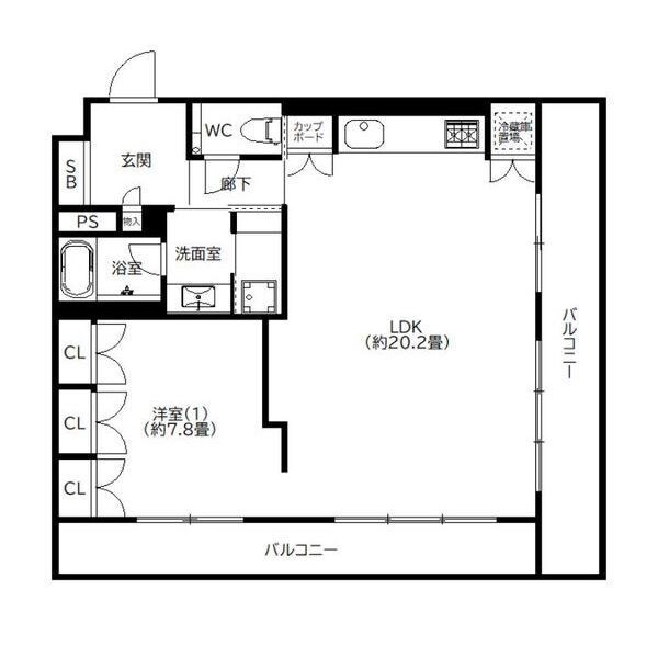 グランドメゾン福岡The Central Luxe 間取り