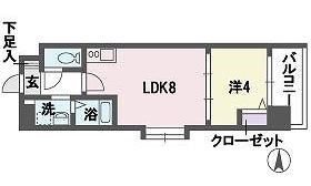 福岡県福岡市博多区博多駅南１丁目 間取り