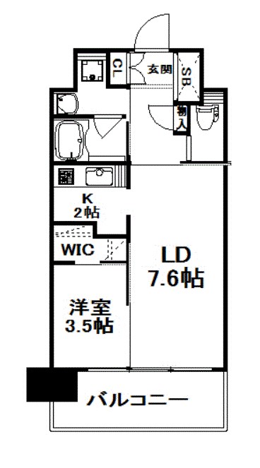 ALFACIO　De　Clave(アルファシオディクレイヴ） 間取り
