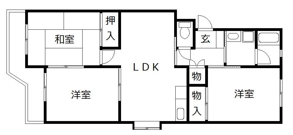コーポ神松 間取り