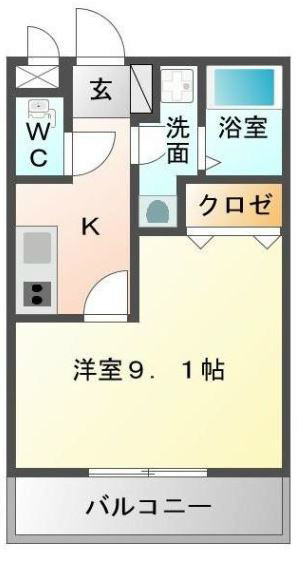 Claire K 間取り