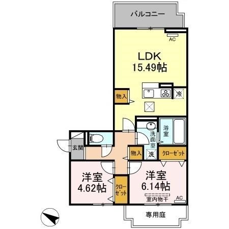 エルドラード上長尾  間取り
