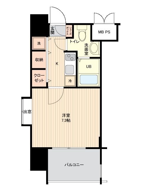 サヴォイ博多ブールバール 間取り
