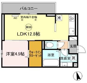 アピリシティⅡ 間取り