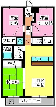 ヴェルドミール神松寺 間取り