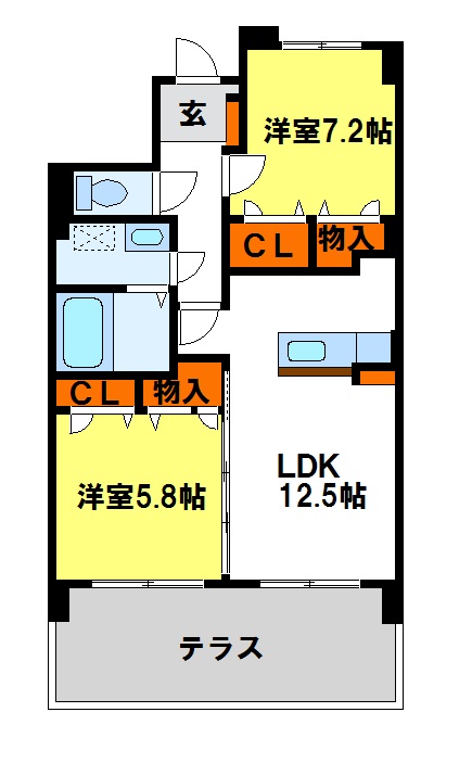 エルマーナⅠ 間取り