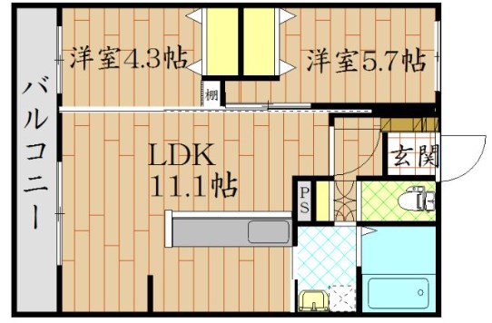 マイプレイス宇美中央 間取り