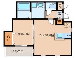 ルミウス中洲 間取り